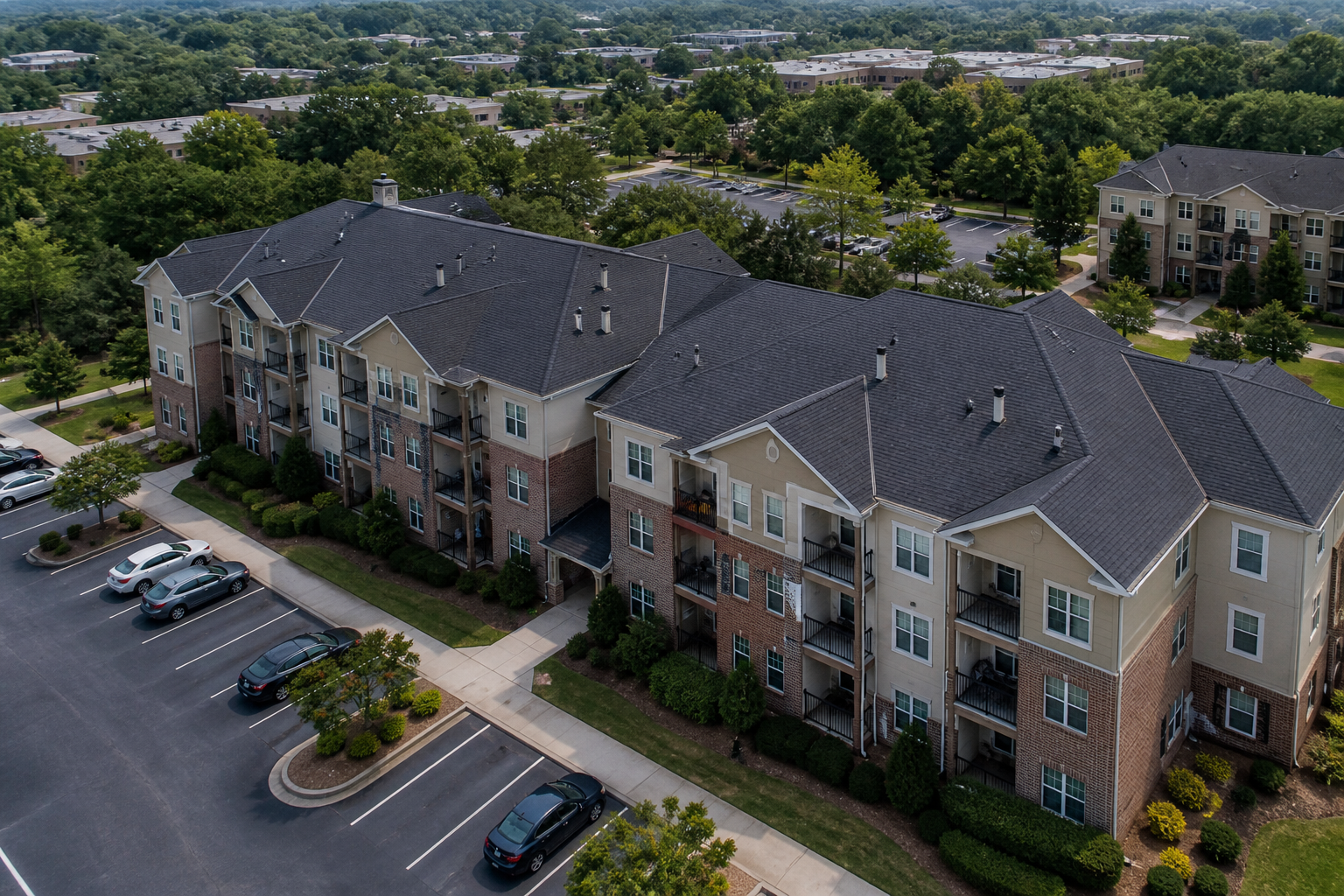 Multi-unit apartment complex